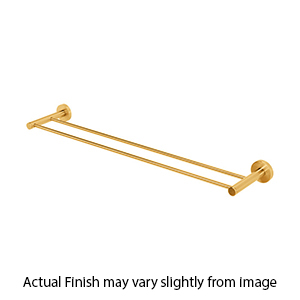 A8325-30 SB - Contemporary I - 30" Double Towel Bar - Satin Brass