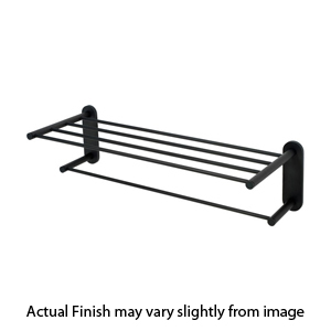 A8326-24 MB - Contemporary I - 24" Towel Shelf/Bar - Matte Black