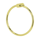 A7040 - Spa Collection I - Towel Ring - Unlacquered Brass
