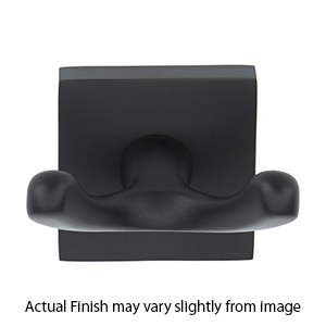 A8484 MB - Contemporary II - Robe Hook - Matte Black