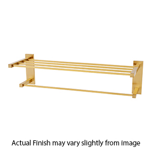 A8426-24 SB - Contemporary II - 24" Towel Shelf/Bar - Satin Brass