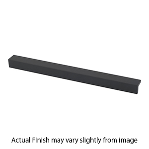 D960-12 - Square Tab Pull 12" - Matte Black