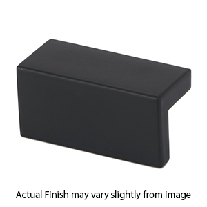 A960-15 - Square Tab Pull 1.5" - Matte Black