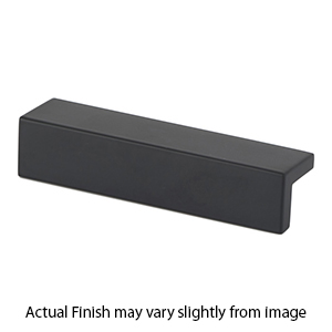 A960-3 - Square Tab Pull 3" - Matte Black