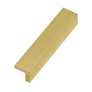 A960-3 - Square Tab Pull 3" - Satin Brass