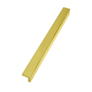 A960-8 - Square Tab Pull 8" - Polished Brass