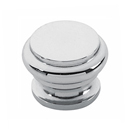 A230 PC - Tuscany - 3/8" Bread Box Knob - Polished Chrome