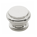 A230 PN - Tuscany - 3/8" Bread Box Knob - Polished Nickel