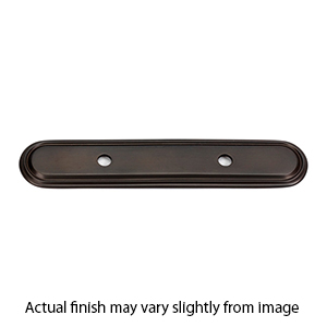 A1508-35 - Venetian - Backplate for 3.5" Pull - Chocolate Bronze