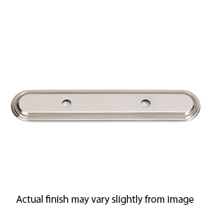 A1507-3 - Venetian - Backplate for 3" Pull - Satin Nickel
