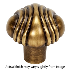 A1501 - Venetian - 1.25" Cabinet Knob - Antique English Matte