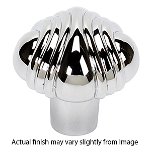 A1502 - Venetian - 1.5" Cabinet Knob - Polished Chrome