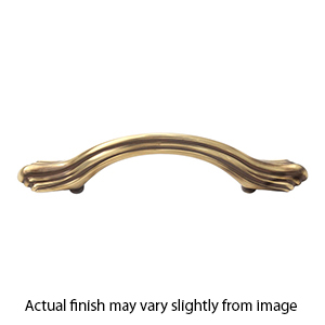 A1505-3 - Venetian - 3" Cabinet Pull - Polished Antique