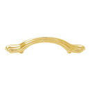 A1505-3 - Venetian - 3" Cabinet Pull - Unlacquered Brass