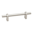 A2801-3 MN - Vita Bella - 3" Cabinet Pull w/ Smooth Bar - Matte Nickel