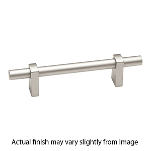 A2801-3 MN - Vita Bella - 3" Cabinet Pull w/ Smooth Bar - Matte Nickel