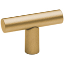 A2802 CHP - Vita Bella - 1.75" Cabinet T-Knob w/ Smooth Bar - Champagne