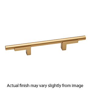 A2803-6 CHP - Vita Bella - 6" Cabinet Pull w/ Smooth Bar - Champagne