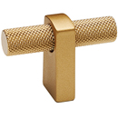 A2901 CHP - Vita Bella - 1.75" Cabinet T-Knob w/ Knurled Bar - Champagne