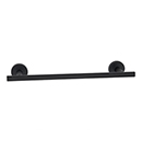 A9320-8 MB - Vita Bella - 8" Towel Bar w/ Smooth Bar - Matte Black