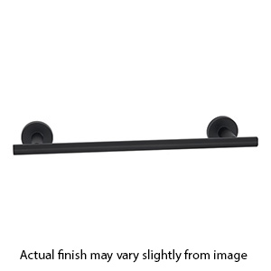 A9320-18 MB - Vita Bella - 18" Towel Bar w/ Smooth Bar - Matte Black