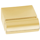 A430 PB - Vogue - 1" Cabinet Knob - Polished Brass