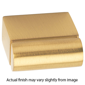 A430 SB - Vogue - 1" Cabinet Knob - Satin Brass