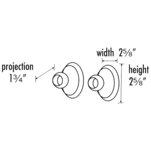 Yale - Shower Rod Brackets