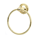 A9240 PB/NL - Yale - Towel Ring - Unlacquered Brass