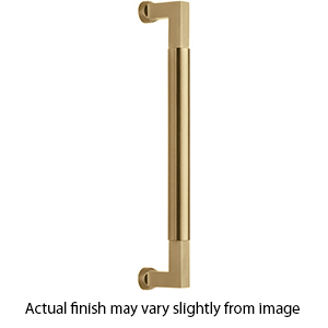 V1312-18-TB MSB - 18"cc Bauhaus Appliance Pull - Satin Brass