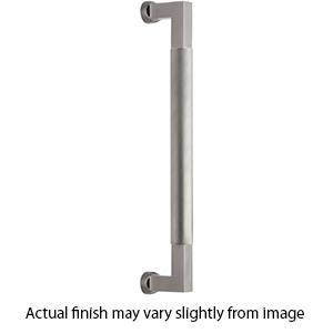 V1315-12-TB GSN - 12"cc Bauhaus Knurled Appliance Pull - Satin Nickel