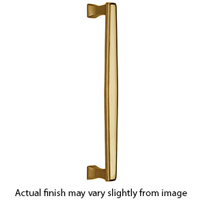V1334-18-TB ULB - 17"cc Deco Appliance Pull - Unlacquered Brass