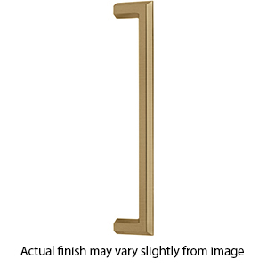 V1473-12-TB MSB - 12"cc Hex Appliance Pull - Satin Brass