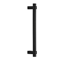 V2485-12-TB BLK - Asher - 12"cc Appliance Pull - Flat Black