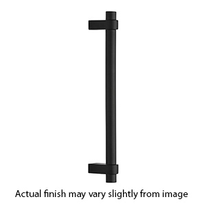 V2485-12-TB BLK - Asher - 12"cc Appliance Pull - Flat Black