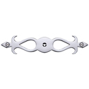 MT42FL-163 PCH - Fleur-de-Lis Backplate - Polished Chrome