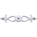 MT42FL-163 PCH - Fleur-de-Lis Backplate - Polished Chrome