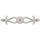 MT42FL-163 GSN - Fleur-de-Lis Backplate - Satin Nickel