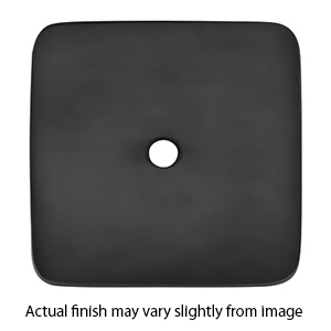 MT42MS-038 BLK - Square Backplate - Flat Black