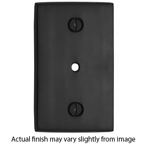 MT42SQ-063 BLK - Rectangular Backplate - Flat Black