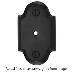 MT42SR-063 BLK - Arched Backplate - Flat Black