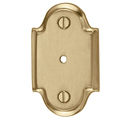 MT42SR-063 MSB - Arched Backplate - Satin Brass