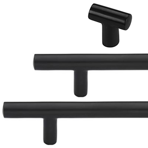 Ashley Norton Bar Pulls - Flat Black