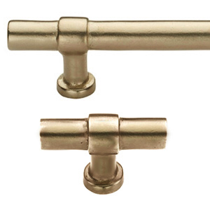 Bronze Bar Pulls - Natural Bronze