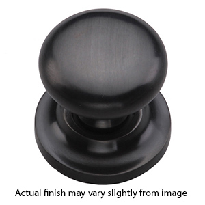 MT0113-032 DOR - 1-1/4" Round Knob on Rosette - Oil Rubbed Bronze