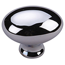 MT0118-032 PCH - 1-1/4" Egg Cabinet Knob - Polished Chrome