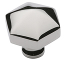 MT2238-032 PNI - 1-1/4" Hex Cabinet Knob - Polished Nickel