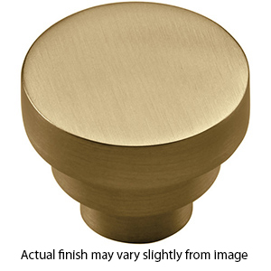 MT3624-032 MSB - 1.25" Step Cabinet Knob - Satin Brass