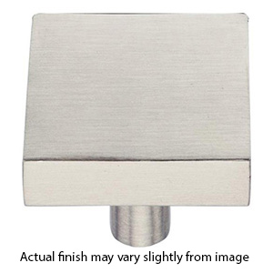 MT3685-032 GSN - 1-1/4" Square Cabinet Knob - Satin Nickel