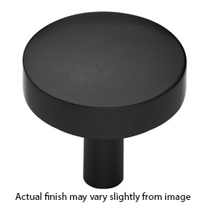 MT3875-038 BLK - 1-1/2" Tayo Cabinet Knob - Flat Black